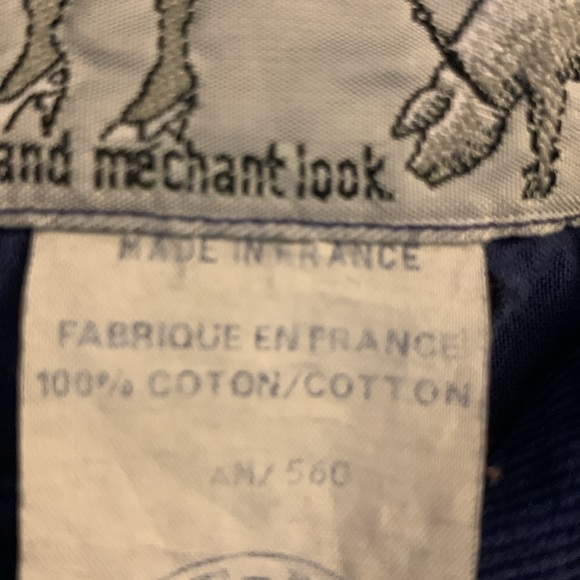 NAF NAF PARIS FRANCE FRENCH INDIGO COBALT BLUE CORDUROY SHIRT - Picture 8 of 13